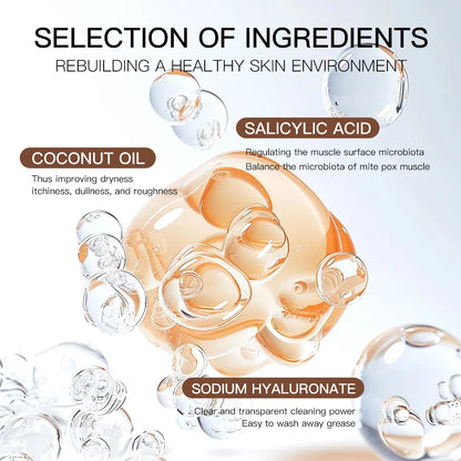 Aiooce Natural Coconut Shower Gel 500ml Herbal Infused Whitening Moisturizing Body Wash Bath Cream