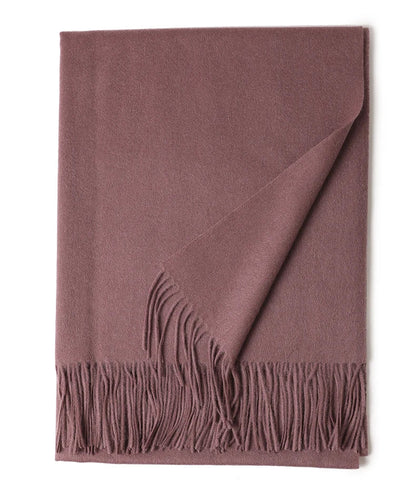 Designer Luxury Fashion Winter Ladies Wool Scarf Stoles Custom Embroidery logo Women Plain Color Wool Scarves Shawl for Women