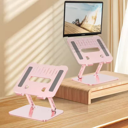 Aluminum Laptop Stand, Ergonomic Detachable Computer Stand, Riser Holder Notebook Stand Compatible with 17" Laptops