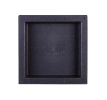 ABS 17"x17" Square Waterproof Recessed Shower Niche for Hotels & Houses