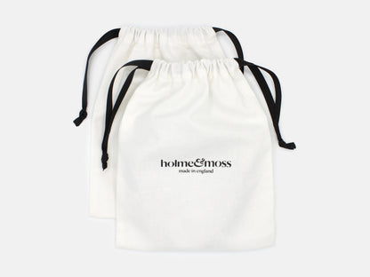 Holme & Moss Cotton Drawstring Dust Bag