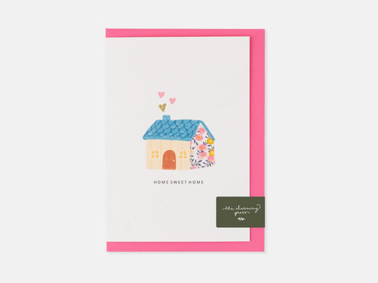 Home Sweet Home Card - Liberty Wiltshire Bud Print