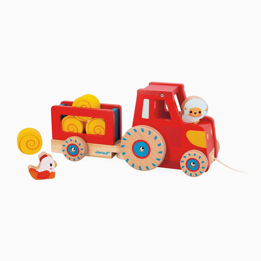 Janod Pull Along Tractor