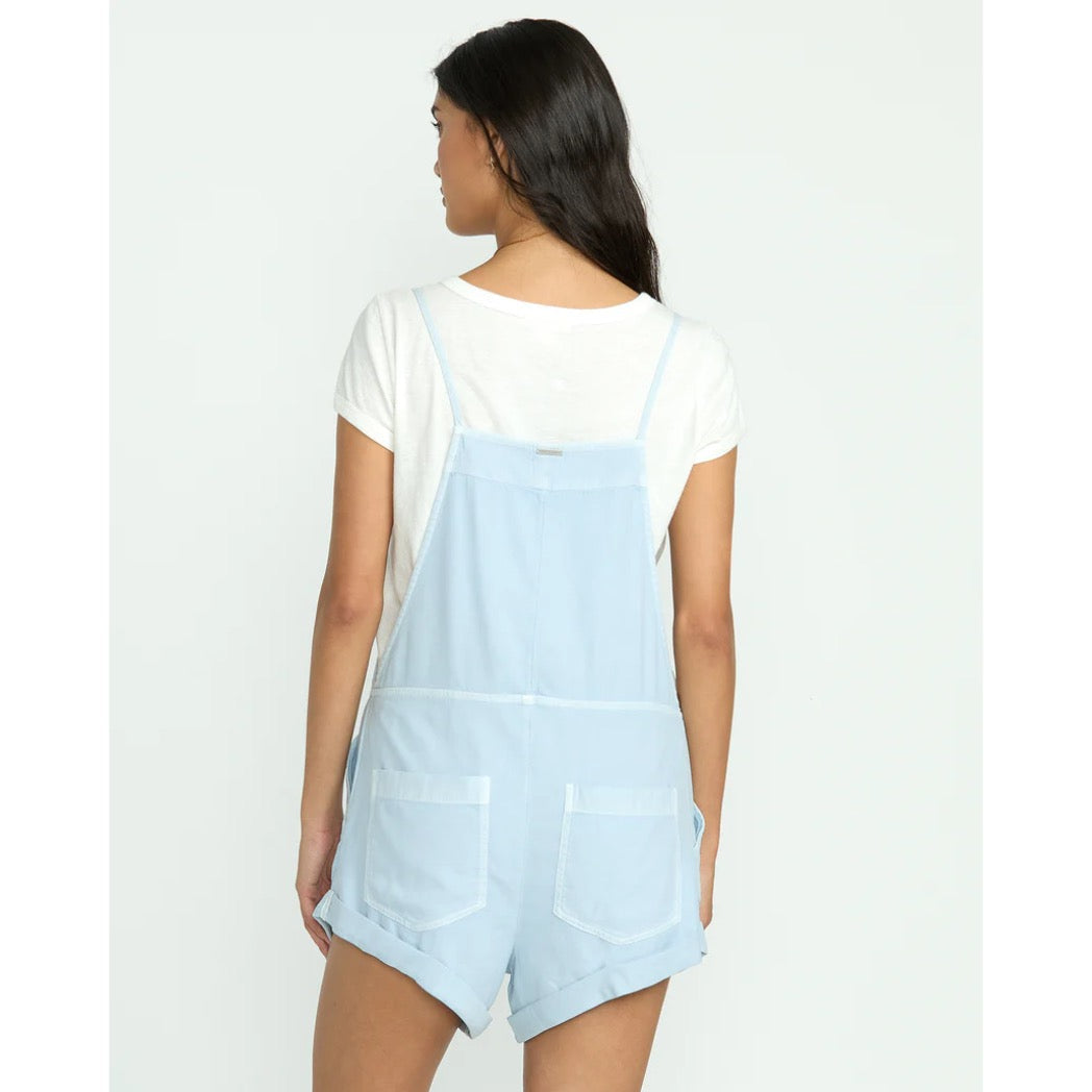 BILLABONG - WILD PURSUIT SHORT OVERALL | Washed Chambray