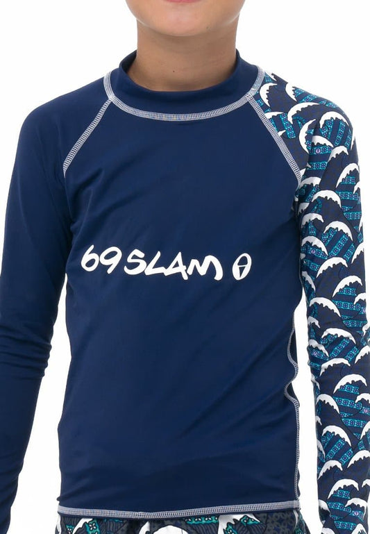 69Slam Boys Long Sleeve Rash Vest