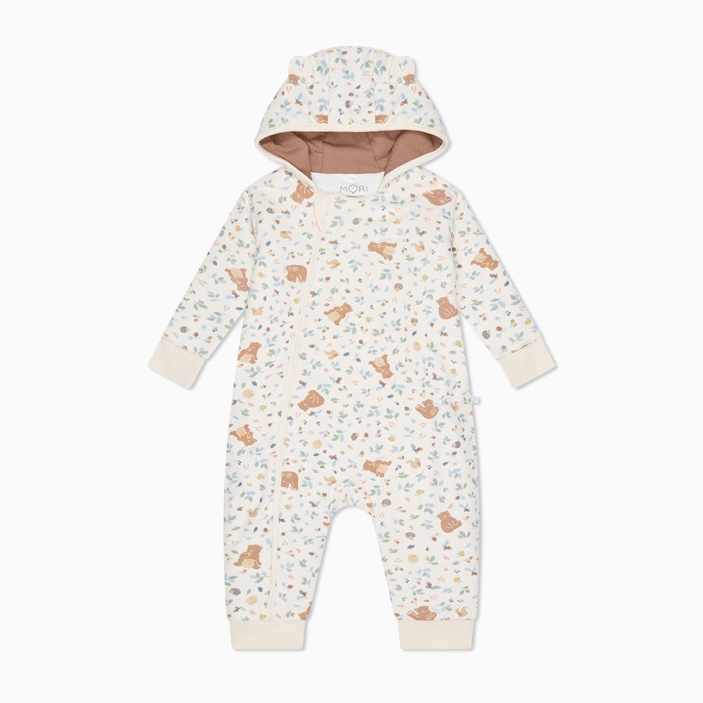 Bear Print Pramsuit