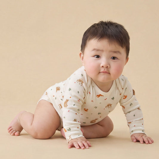 Forest Friends Long Sleeve Bodysuit