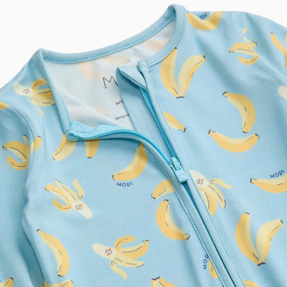 Banana Bunch Clever Zip Sleepsuit
