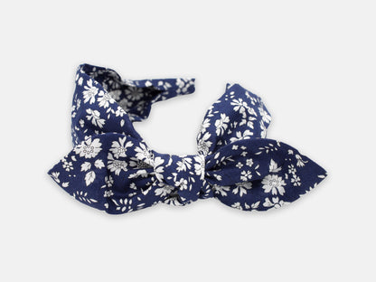 Side Bow Headband - Liberty Capel U Print