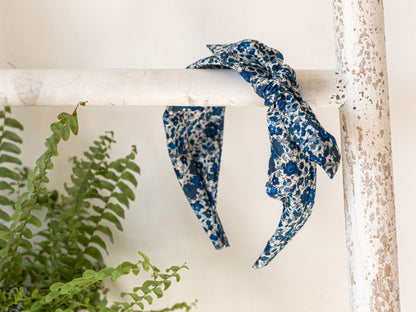 Side Bow Headband - Liberty Emma and Georgina B Print