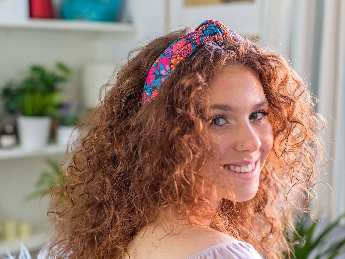 Padded Knot Headband - Liberty Ciara C Print