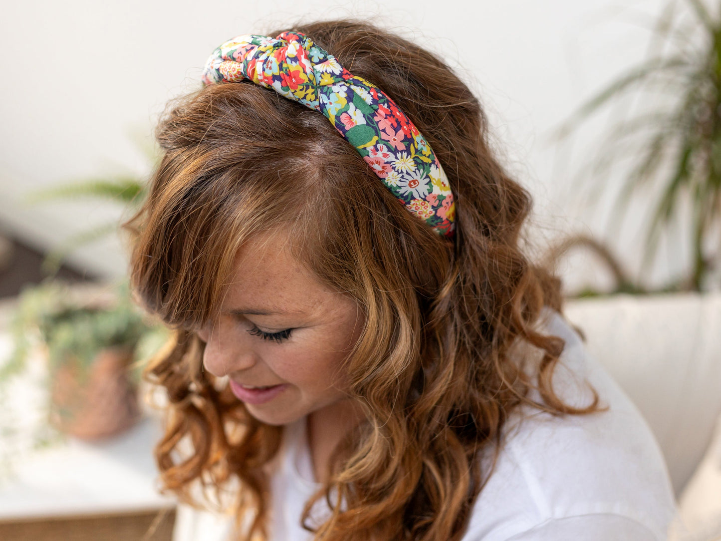 Padded Knot Headband - Liberty Thorpe C Print