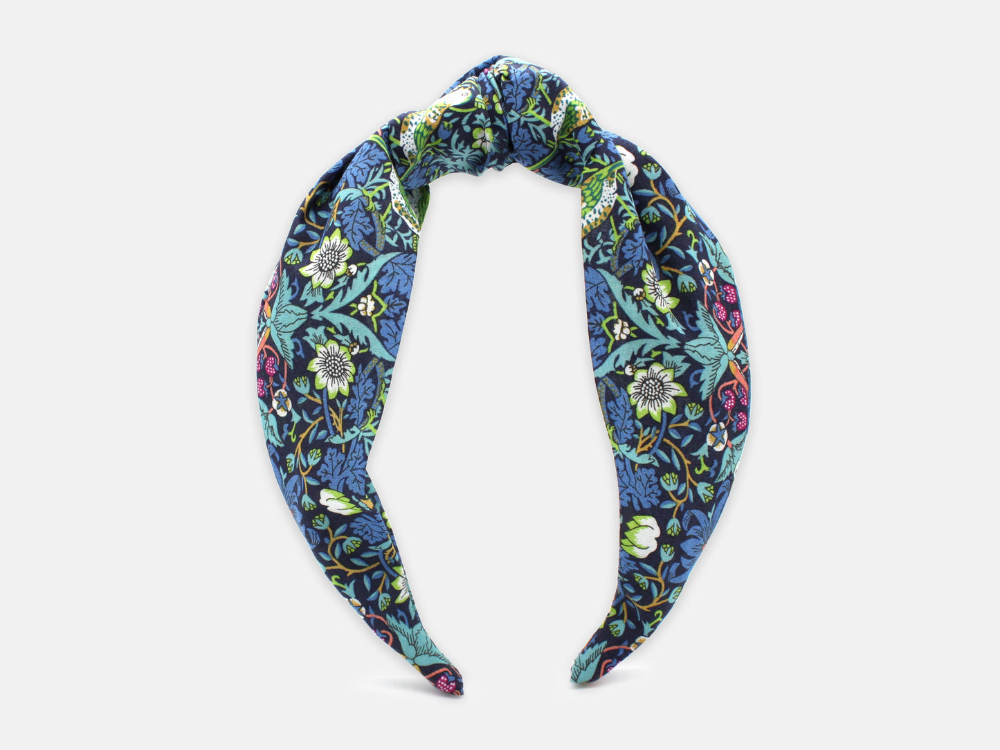 Classic Knot Headband - Liberty Strawberry Thief J Print