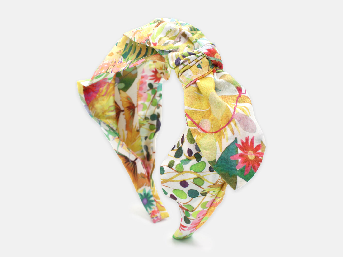 Side Bow Headband - Liberty Tresco F Print