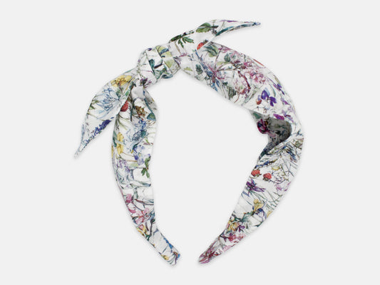 Side Bow Headband - Liberty Wild Flowers Print