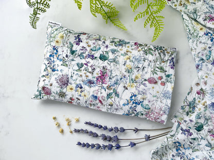 Eye Pillow with Lavender and Chamomile - Liberty Wild Flowers Print
