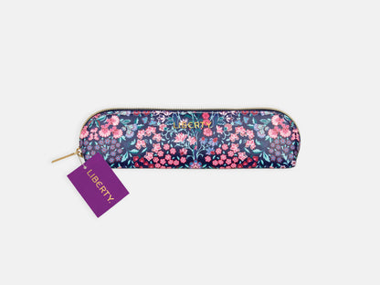 Liberty Tanjore Gardens Tile Navy Pencil Case