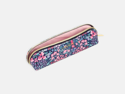 Liberty Tanjore Gardens Tile Navy Pencil Case