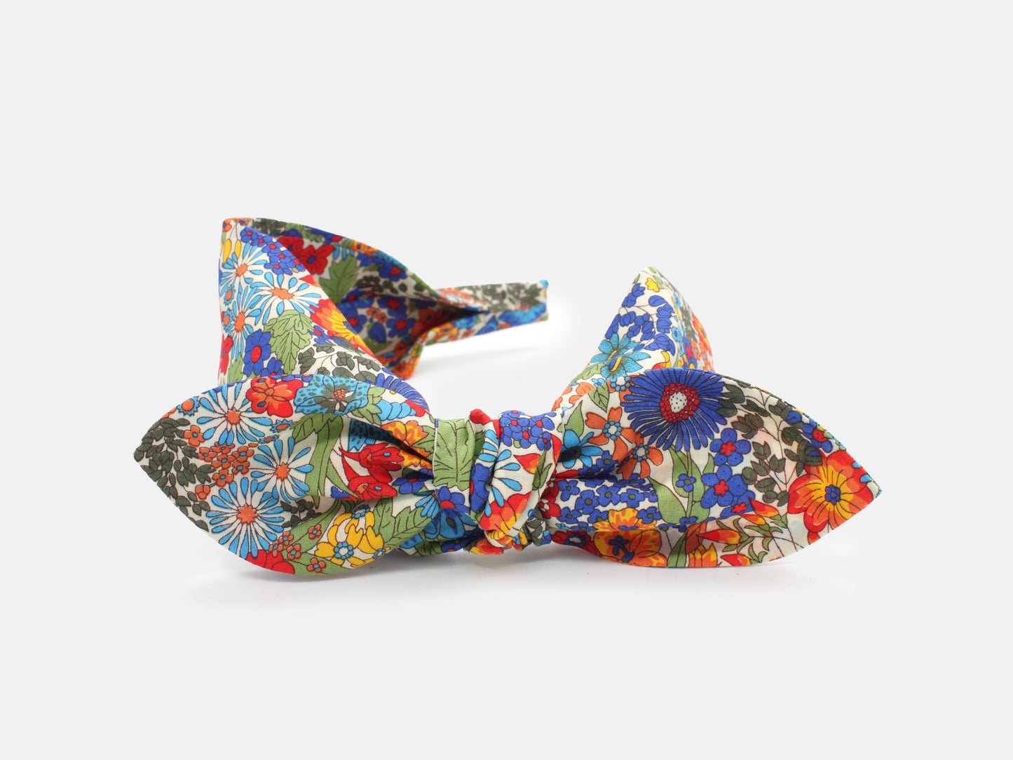 Side Bow Headband - Liberty Margaret Annie A Print
