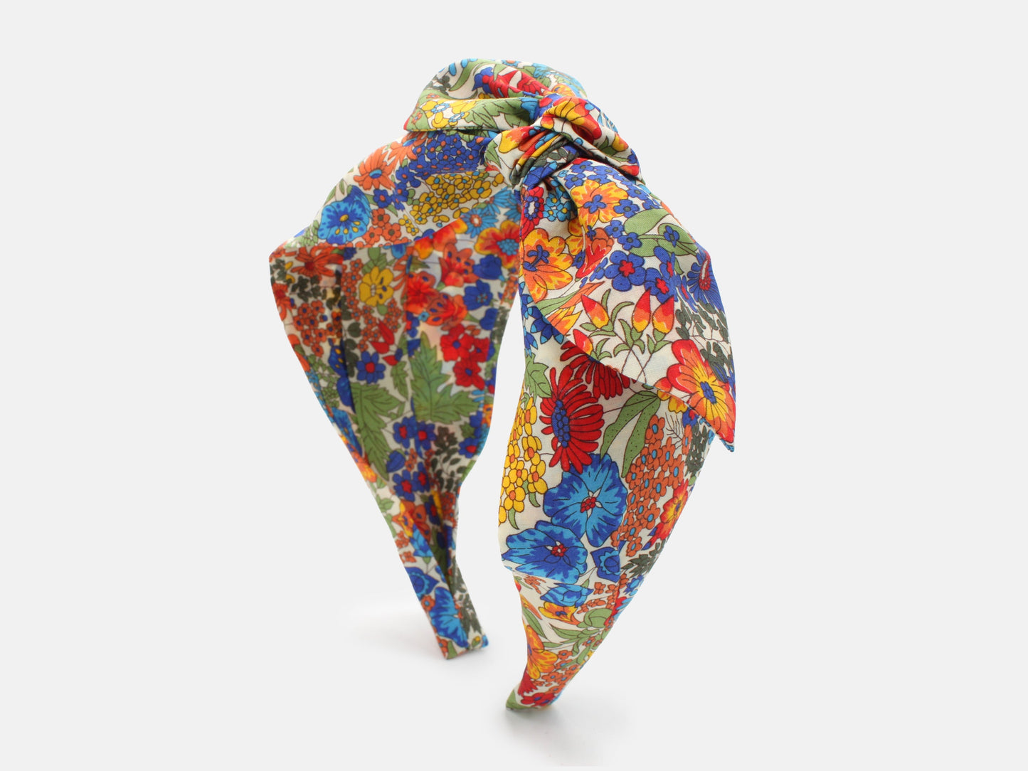Side Bow Headband - Liberty Margaret Annie A Print