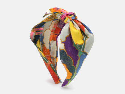 Side Bow Headband - Liberty Prospect Road A Print