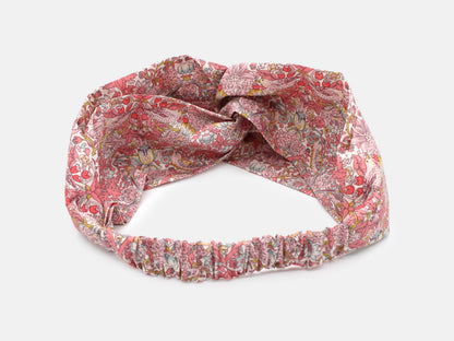 Twist Headband - Liberty Strawberry Thief Spring C Print