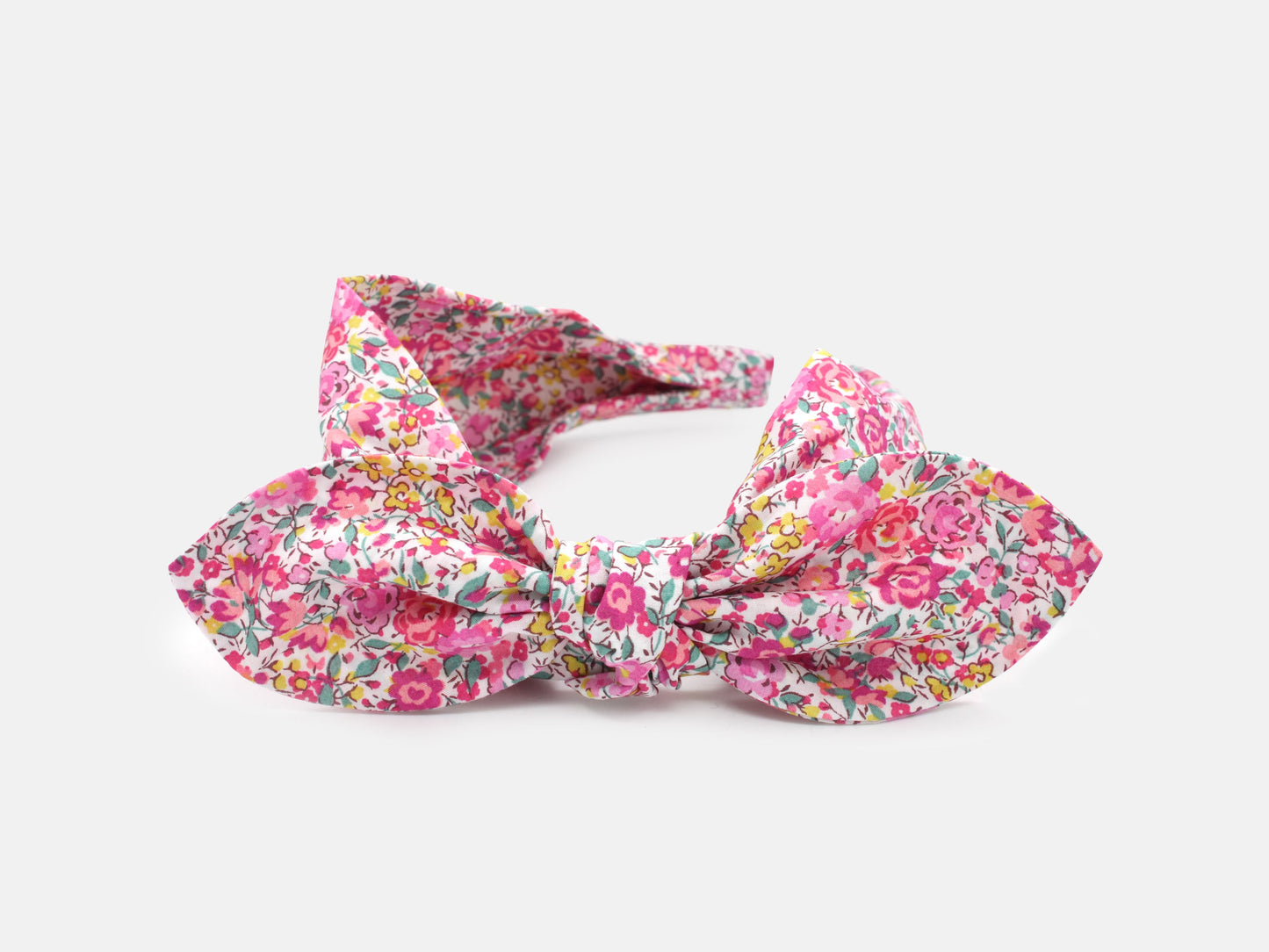 Side Bow Headband - Liberty Emma and Georgina N Print