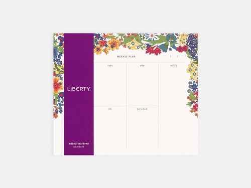 Liberty Margaret Annie Weekly Notepad