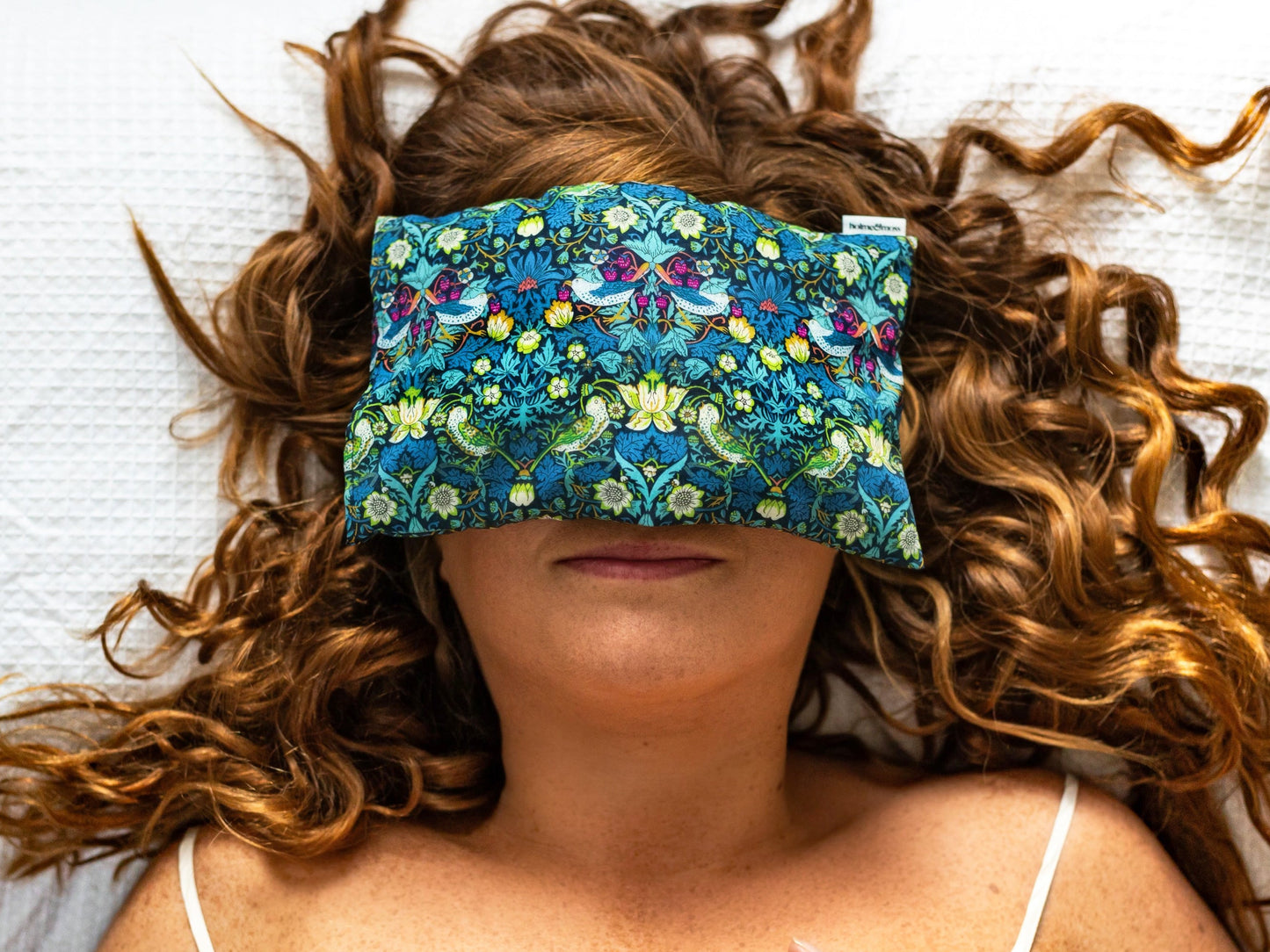 Eye Pillow with Lavender and Chamomile - Liberty Wild Flowers Print