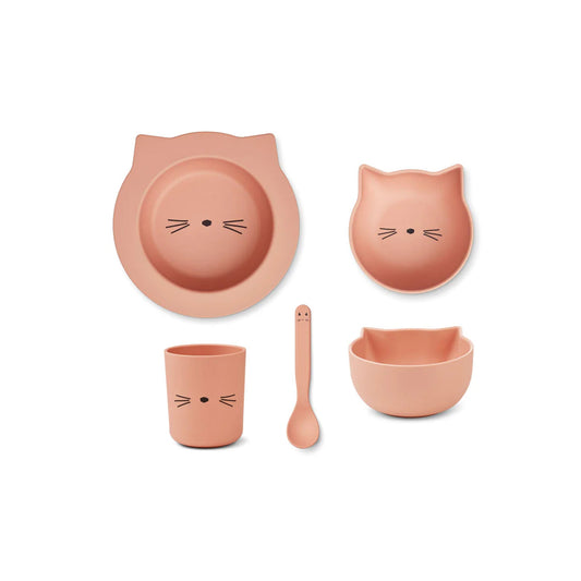 Cat Rose Liewood Joana Baby Feeding Set