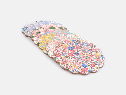 Meri Meri x Liberty Mixed Set Coasters (6)
