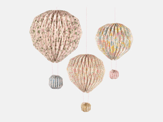Meri Meri x Liberty Origami Balloon Decorations (3)