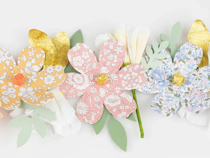 Meri Meri x Liberty Paper Flower Garland