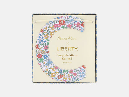 Meri Meri x Liberty Congratulations Garland