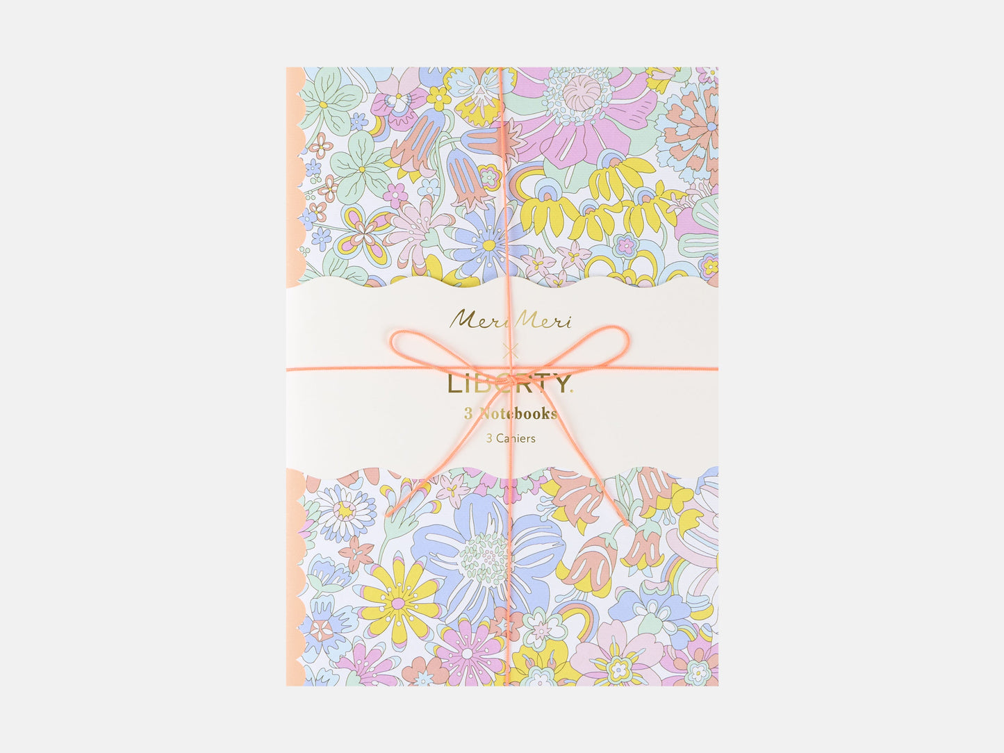 Meri Meri x Liberty Softcover Notebook Set (3)