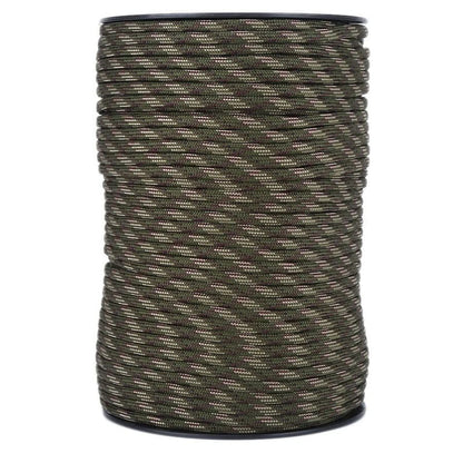 7-core 4mm umbrella rope polypropylene fiber multi-function mountaineering paratrooper traction rope life-saving equipment fixed safety umbrella rope