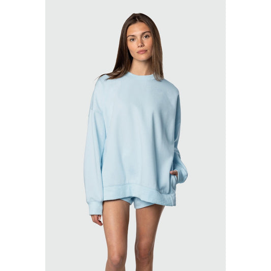 TEAMLTD - OVERSIZED CREWNECK | Ice Blue