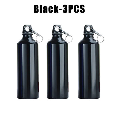 500ml 750ml Gradient Aluminum Water Bottle Large Capacity Gym Outdoor Sports Flask Leakproof Portable Gift Drinkware