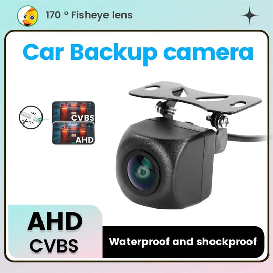 Car Rear View Camera AHD CVBS Convert Auto Parking Monitor Waterproof Vehicle Cam Backup Reverse HD Video Night Vision Reversing