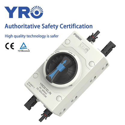 DC Isolator switch 4P 32A 1000V PV switch IP66  for Solar energy system inverter Outdoor Waterproof IP66 With TUV CE