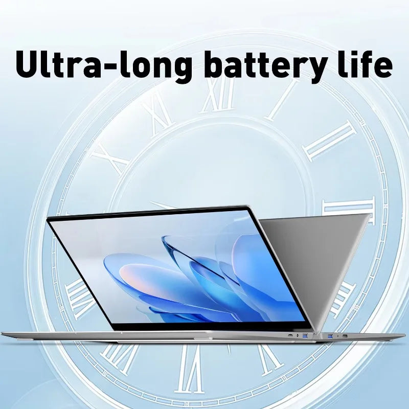 2026LENO 14.1 Inch Laptop Intel i9-9880H 32GB RAM 2TB SSD 1920*1080 FHD Display Windows 11 Gaming Office Study Portable Notebook