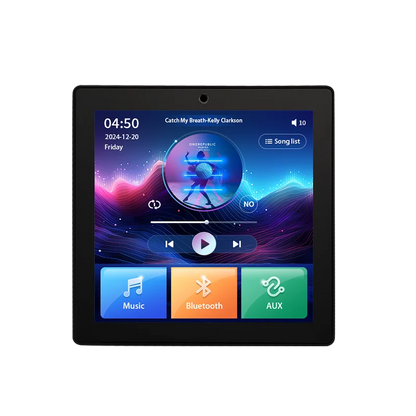 4 Inch Home Theater System 3inch Ceiling Speaker Surround Sound Multi-Room Audio Touch Screen Bluetooth In-Wall Amplifier