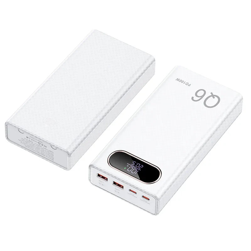 Best PD100W Fast Charging Power Bank DIY Kit 20V 5A 6x 21700 Battery Pack Portable Customizable No Soldering Easy to Assemble