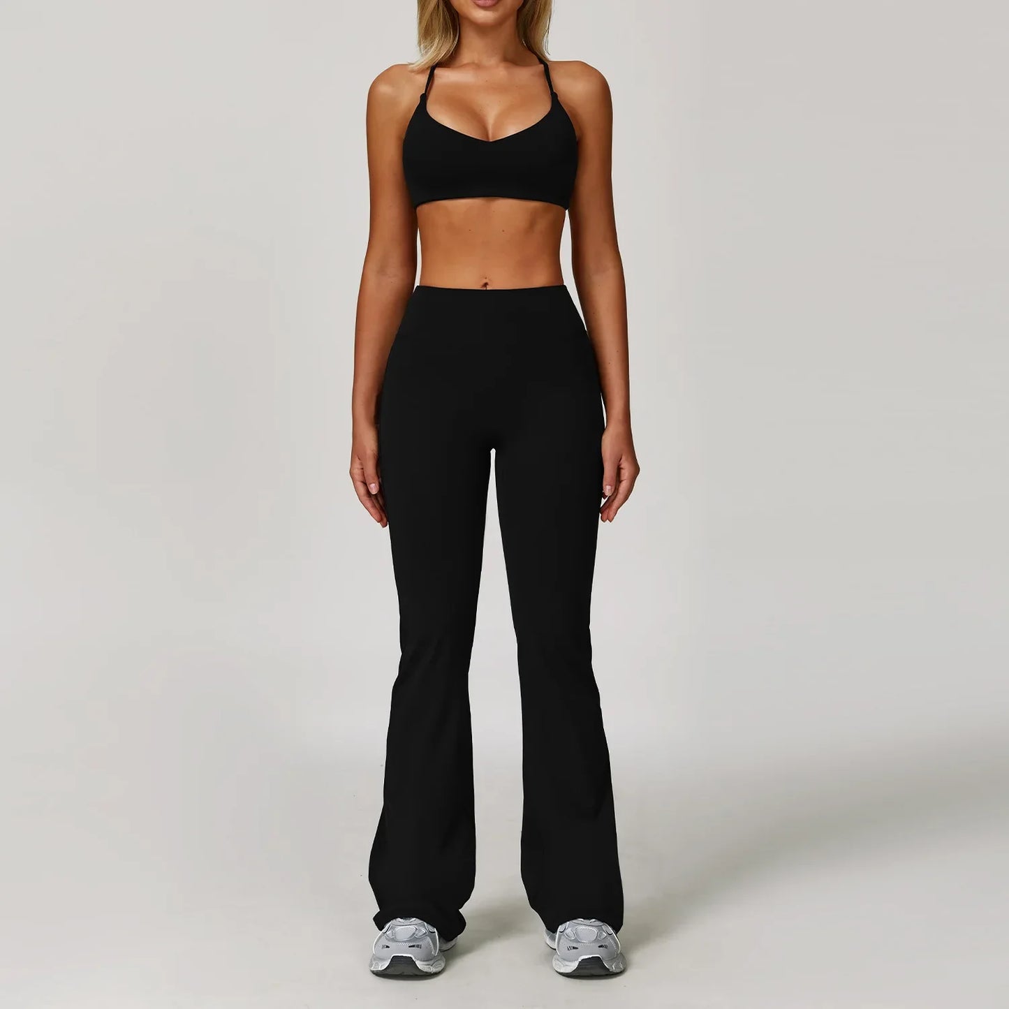 2/3PCS Yoga Suit Sports Set Gym Set Women Tracksuit Running Workout Clothes Long Sleeve Sports Bra Athletic Wear Yoga Clothing