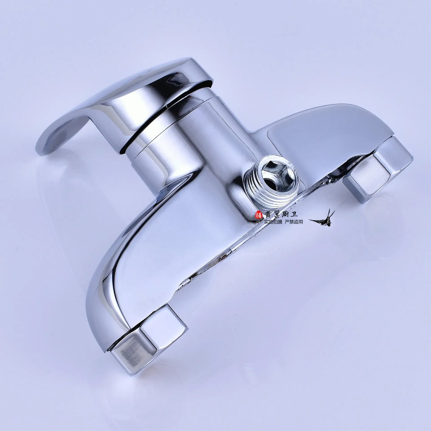 Brass Shower Faucet Mixer Valve Set with Shower Head and Hidden Switch for Bathroom Hot and Cold Water Tap  Bath