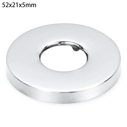 1Pc Stainless Steel Shower Kitchen Faucet Decorative Cover Wall Flange Self-Adhesive Pipe Wall Covers Bathroom Accessories New