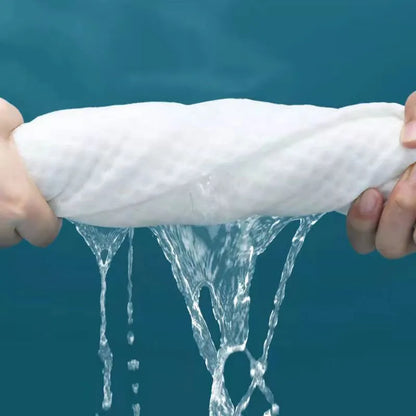 Disposable Face Towels Thick Water Absorbent Soft One Roll Cleaning Towel Makeup Remover Washcloth Travel Bathroom Полотенце