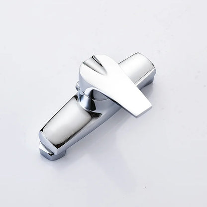 Brass Shower Faucet Mixer Valve Set with Shower Head and Hidden Switch for Bathroom Hot and Cold Water Tap  Bath