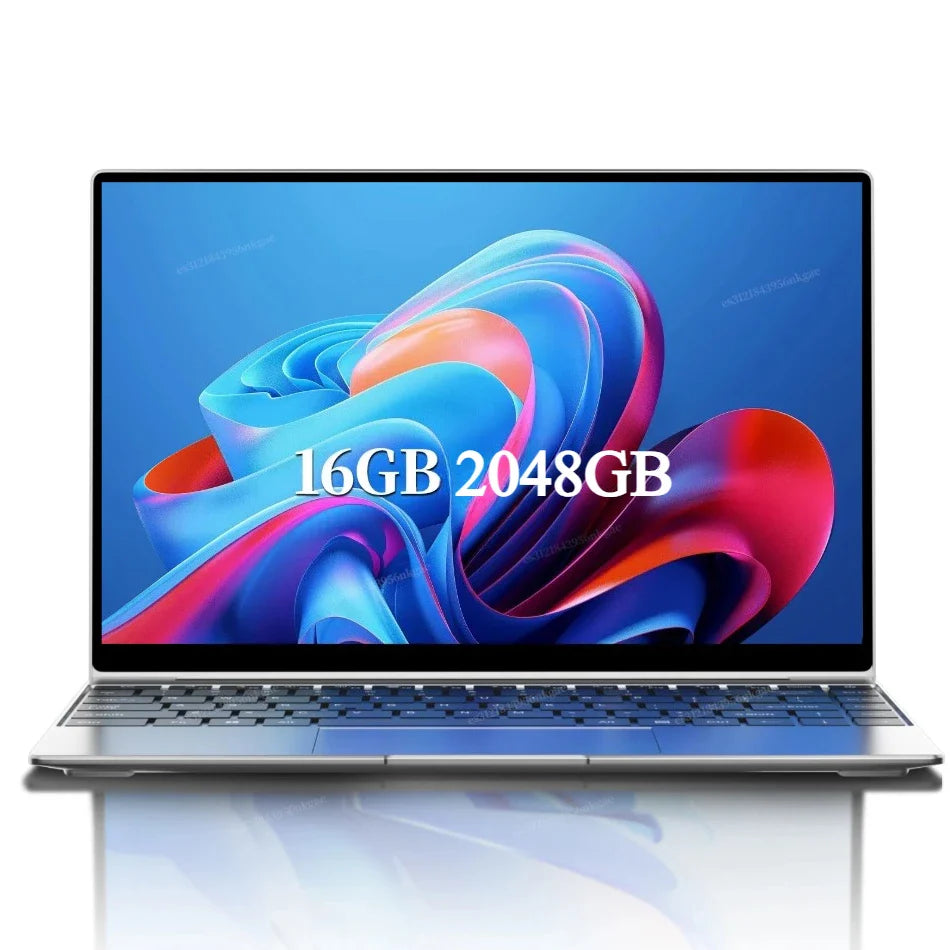 2026 NEW Intel Core i9 9900 14.1 Inch Laptop 32GB RAM 2TB SSD Windows 11 Ultra Slim Gaming Gamer Office Notebook 1920x1080