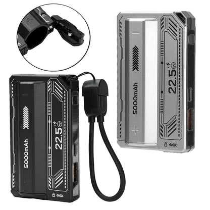 21700 Battery Holder Power Bank Case PD 20W Fast Charging Built-in Cable Detachable Power Bank DIY Battery Case